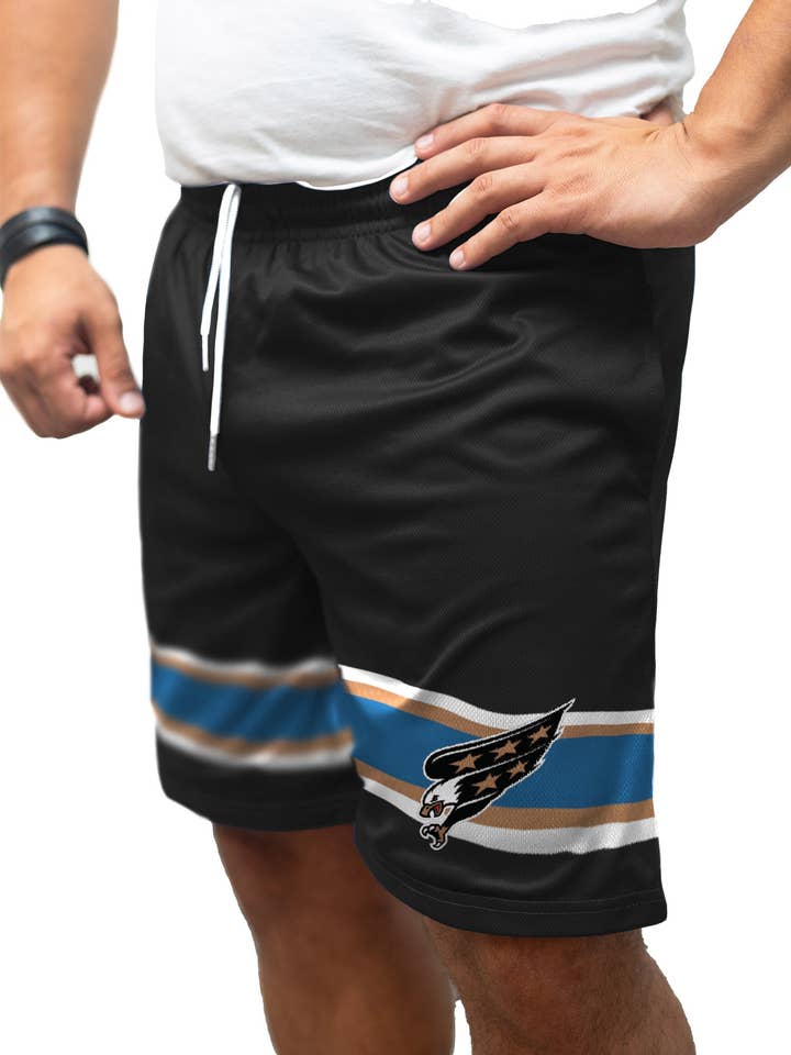 Washington Capitals "Screaming Eagle" Alternatieve Mesh Hockeyshorts *VOORBESTELLEN-VERWACHTE LEVERDATUM 21/7* voor wholesale door Bench Clearers