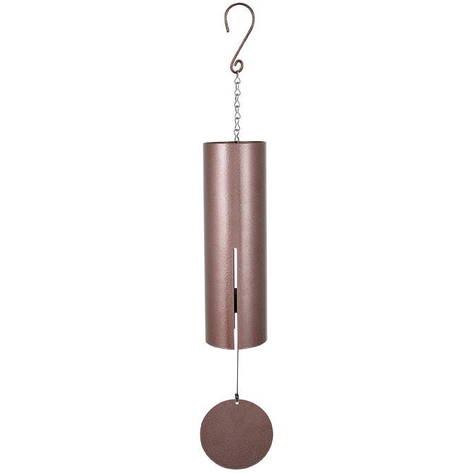 Bronze Fleck 36" Signature Series Large Cylinder Bells for wholesale by Gift & Garden by Carson