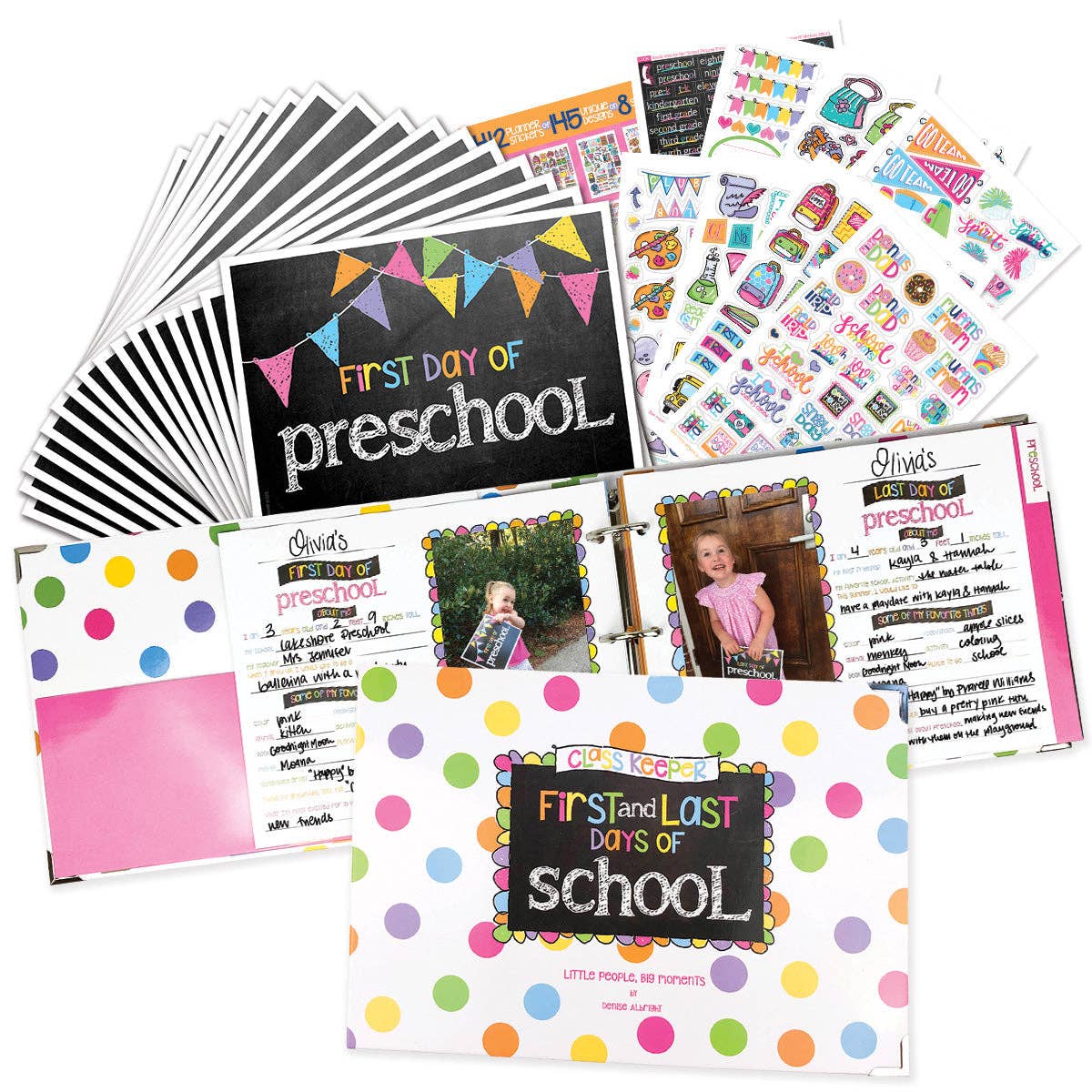 Denise Albright® - Wholesale Memory Book - Kids & Baby - Mom Must-Have School Keepsake Kit0