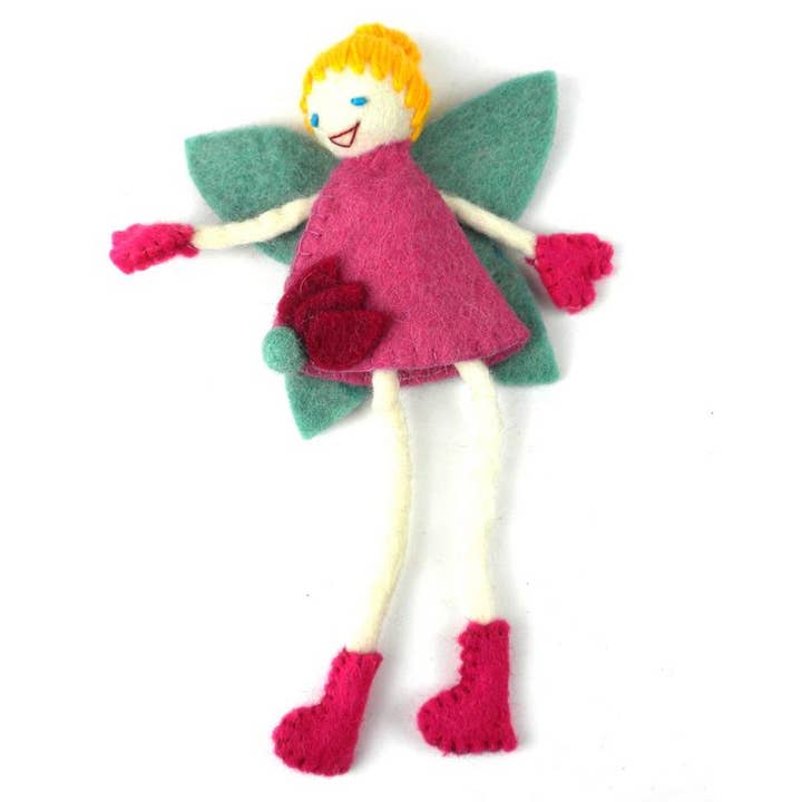 Global Crafts - Wholesale Toothfairy Pillow - Kids - Blond Hair Tooth Felt Tooth Fairy Pillow3