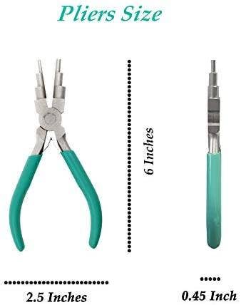 Mandala Crafts – wholesale Craft tool – Looping Pliers Bailing Pliers for Bail Making Jewelry Making 6 Step 2 Sets by Mandala Crafts2