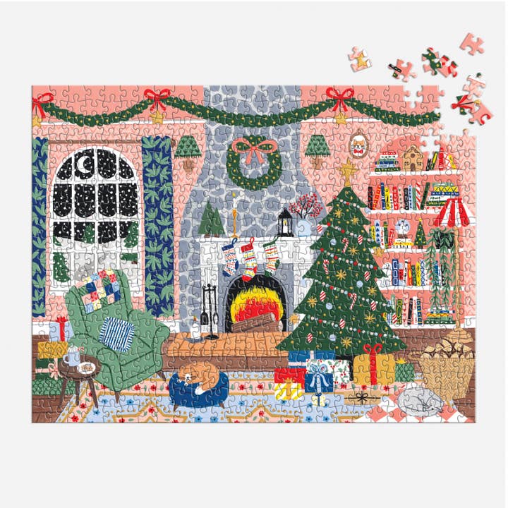 Chronicle Books - Wholesale Puzzle - Adult - Home for the Holidays 500 Piece Advent Puzzle Calendar4
