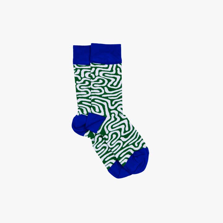 Afropop - Wholesale Socks – Unisex - Roots Green1
