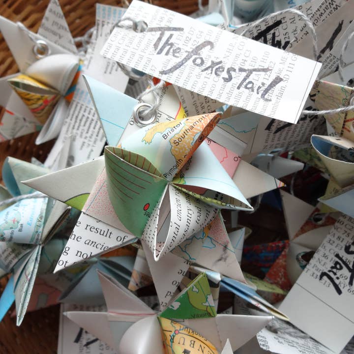 The Foxes Tail - Wholesale Ornament - Upcycle Moravian Star Ornament8