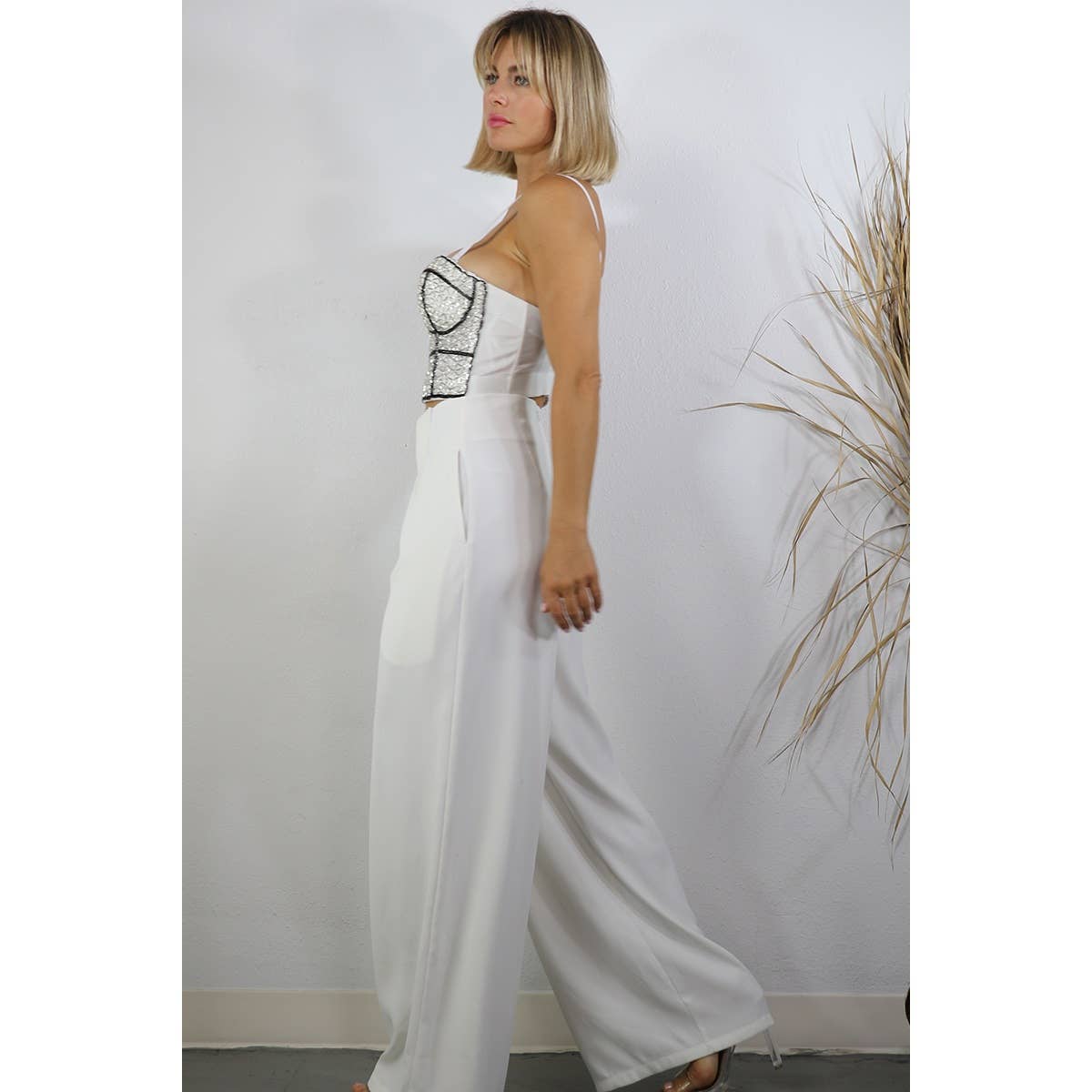 Mulla - Wholesale Bustier - Women's - RHINESTONE BUSTIER24