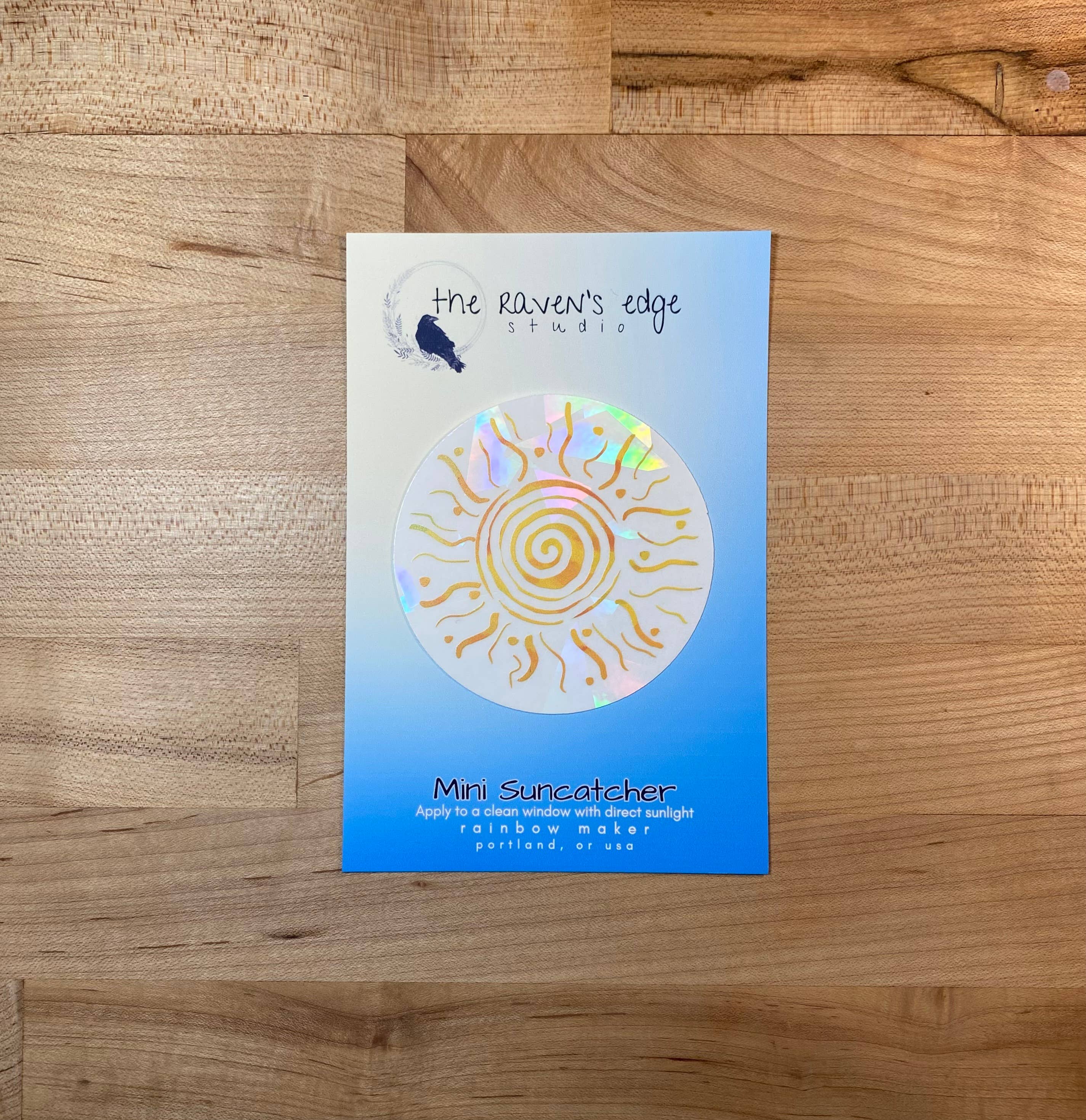 The Raven’s Edge Studio - Wholesale Suncatcher - Suncatcher | Rainbow Maker Sticker | Sun Window Decal1