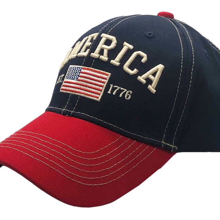 I Love My Freedom - Wholesale Baseball Cap - Unisex - America 1776 Freedom Hat - 08833