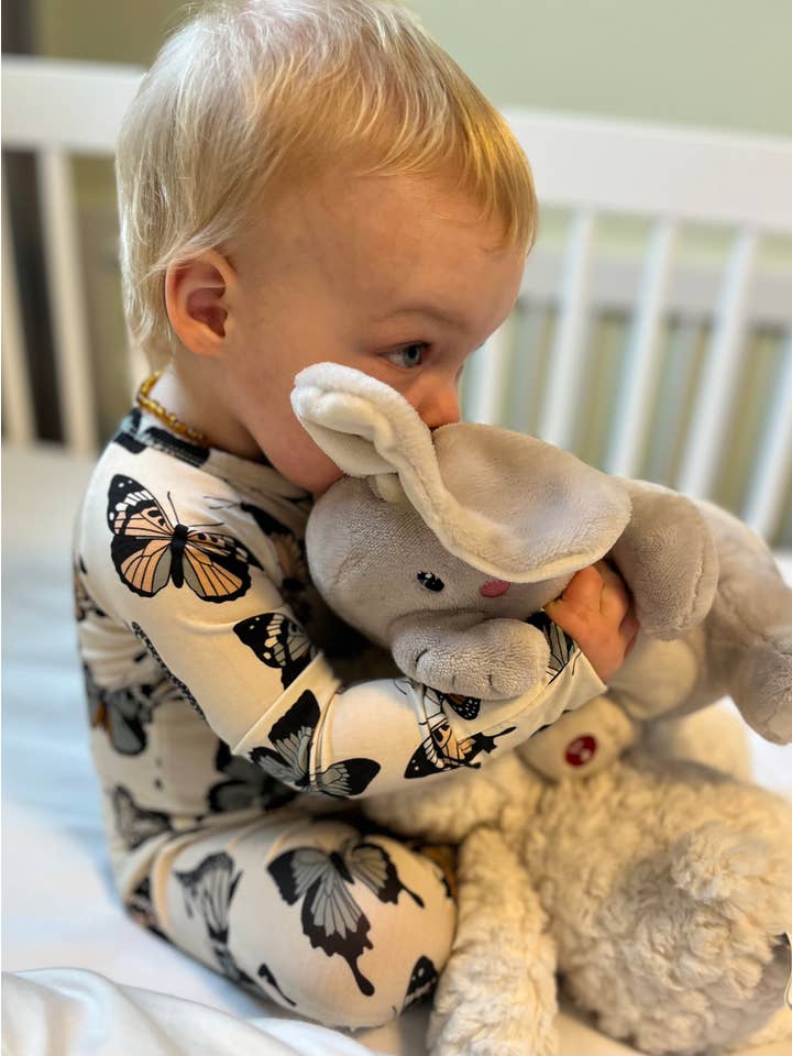 Butterscotch Babies - Wholesale Sleepsuit - Baby - Bamboo Sleeper Butterflies7