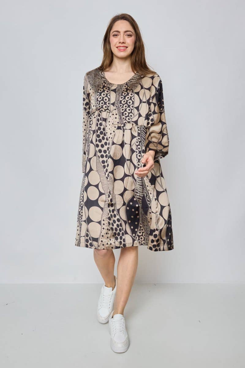 Beige Dress - P1-R0006 en vente sur Faire1