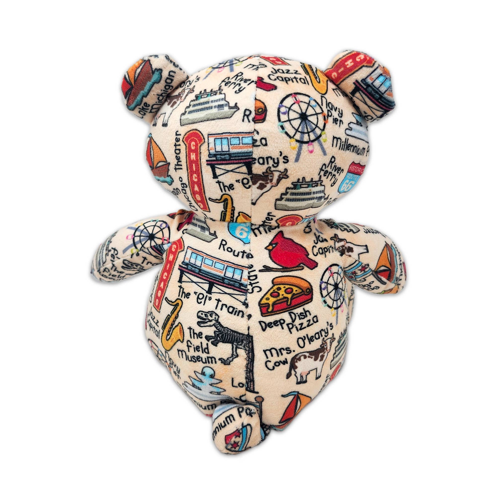 Plushology® by RGU - Wholesale Stuffed/Plush Toy - Kids & Baby - 9" Chicago Totally United™ Teddy Bear3