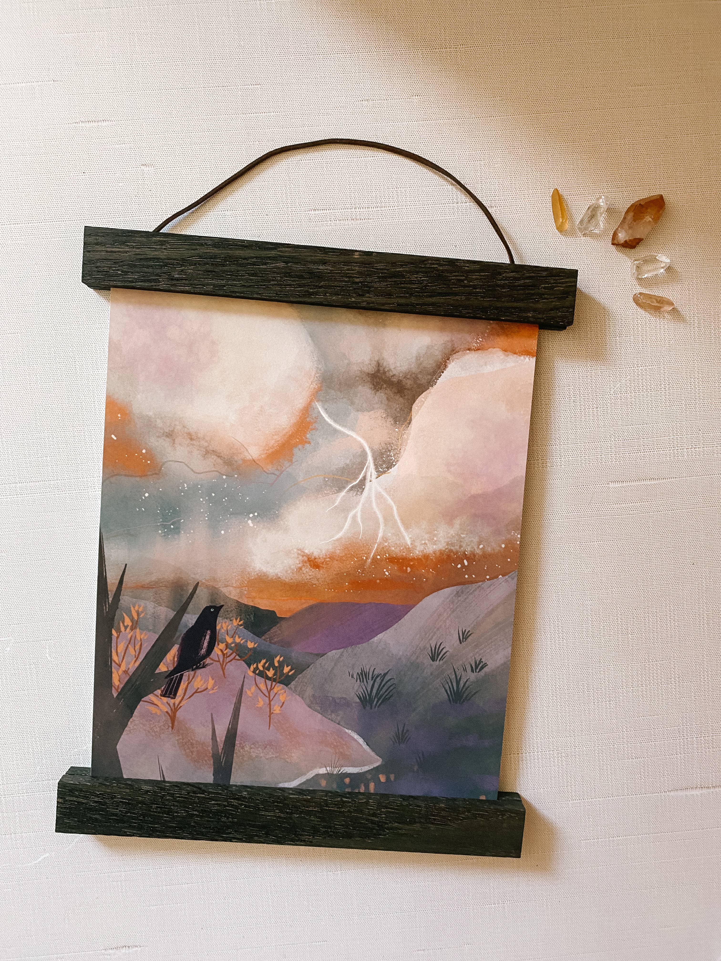 Lantern Print Co. - Wholesale Art Print - Art Print: Summer Tempest; 5x7, 8x10, 4x65