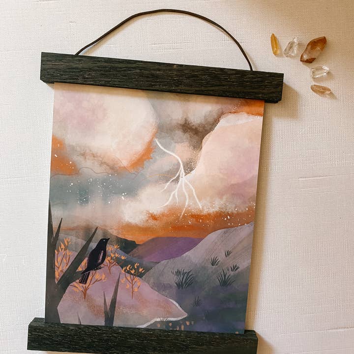 Lantern Print Co. - Wholesale Art Print - Art Print: Summer Tempest; 5x7, 8x10, 4x65