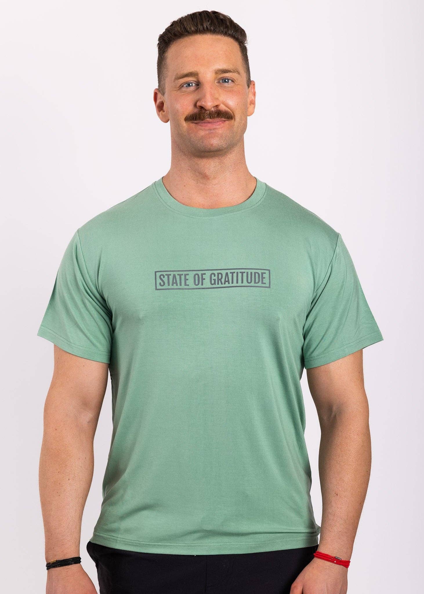 State of Gratitude - Wholesale Screen Printed T-Shirt - Men's - The Bamboo Tee3