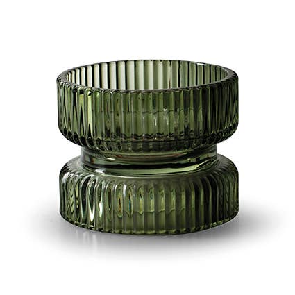 Growing Concepts - Wholesale Candle Holder - KAARSHOUDER 'DOLLY' GROEN H7 D9 CM