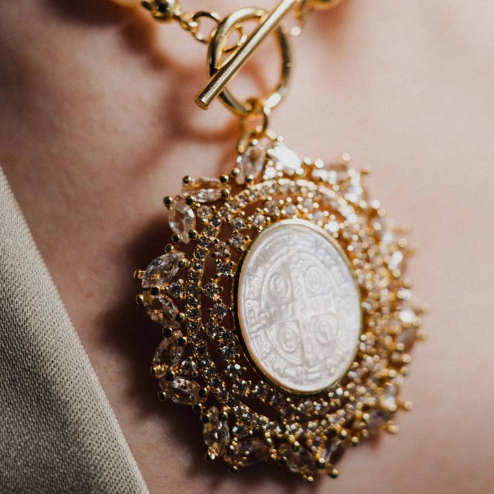 PHOEBE´S - Wholesale Pendant/Charm Necklace - Catholic Necklace, Saint Benedict Amulet, Protection Necklace6