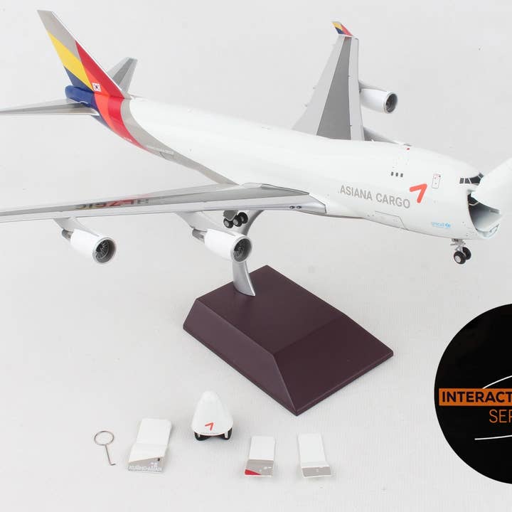 GEMINI200 ASIANA CARGO 747-400F 1/200 REG#HL7616 INTERACTIVO para venta al por mayor de Daron Worldwide Trading