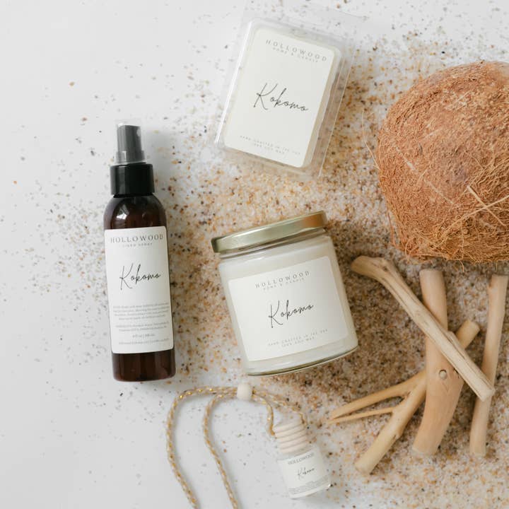 HOLLOWOOD FRAGRANCE - Wholesale Jar/Filled Candle - KOKOMO | SUMMER | 8 OUNCE CANDLE2