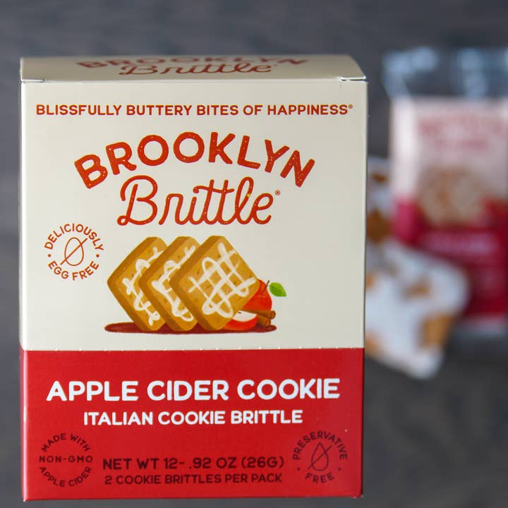 Brooklyn Brittle – wholesale Kakor – Äppelcider Mellanmålspaket - Ta & Gå3