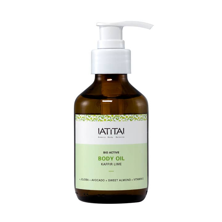Bath & Body Oil Kaffir Lime for wholesale by Iatitai