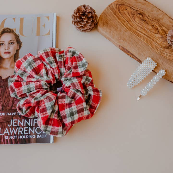 Wild Rose Accessories - Wholesale Scrunchie - Women’s - XXL Cotton Scrunchie Ava