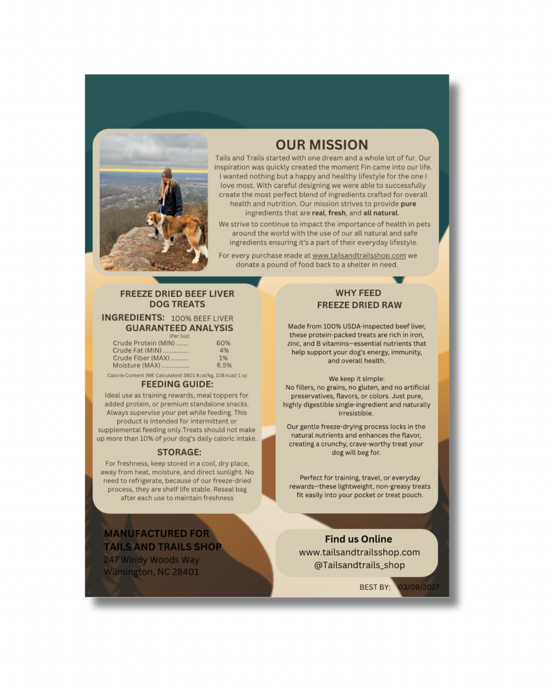 Tails and Trails - Vendita all'ingrosso Snack - Cani - LECCORNIE DI FEGATO DI MANZO LIOFILIZZATO1