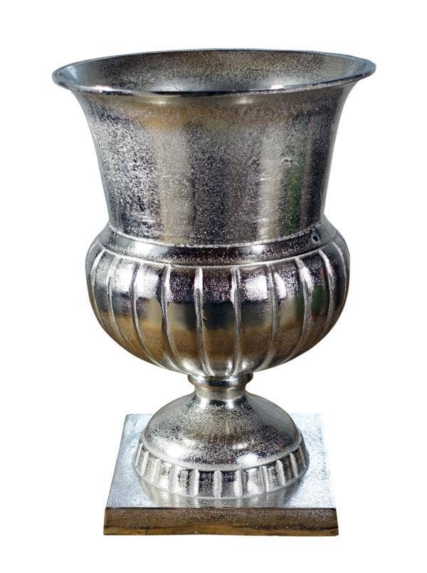 Michael & Philipp Noll e. K. - Wholesale Vase - vase aluminum silver