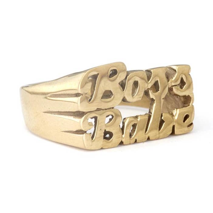 SNASH JEWELRY - Vente Chevalières - Bague Boss Babe0