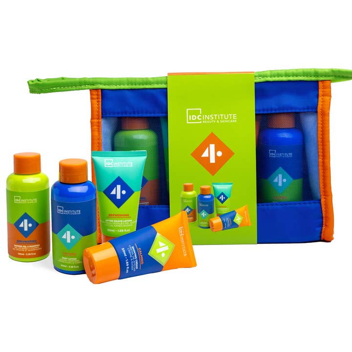 IDC INSTITUTE MEN 4 TRAVEL BAG for wholesale by Aquarius Cosmetic SLU