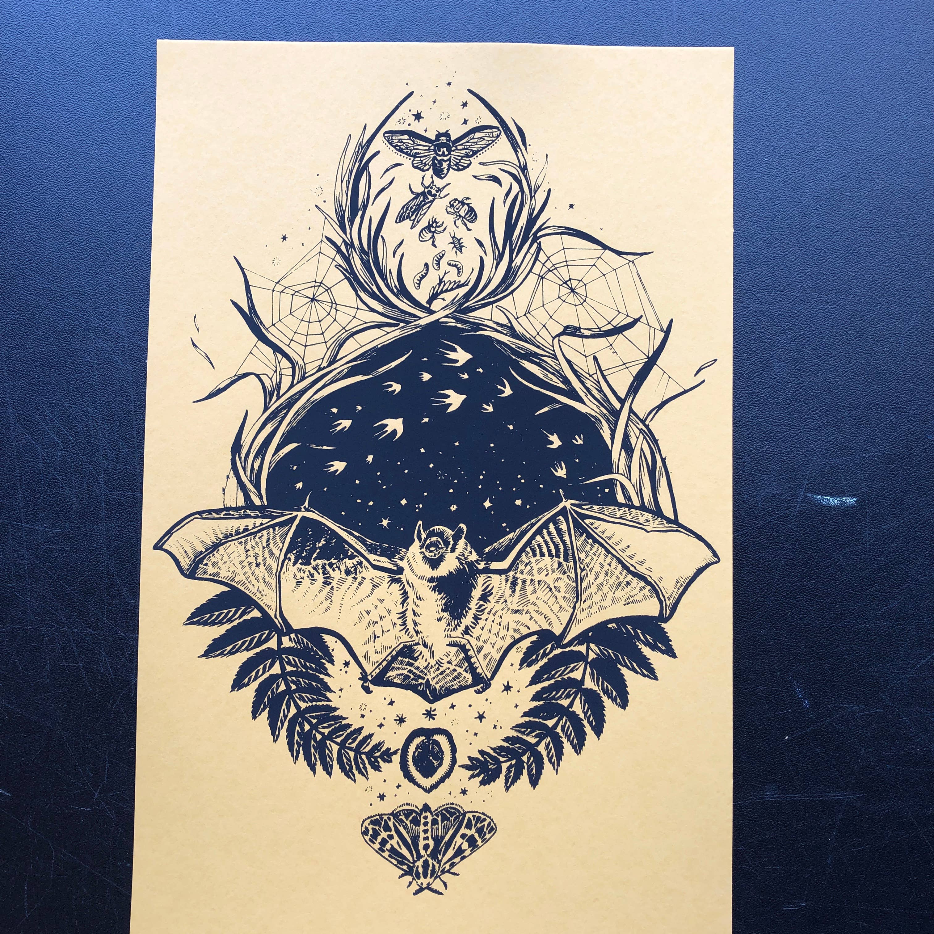 Solstice Handmade - Wholesale Art Print - Witching Hour Print1