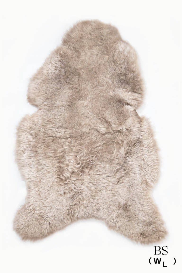 Black Sheep (White Light) - Wholesale Area Rug - Shorn Nude Icelandic Sheepskin Throw Rug3