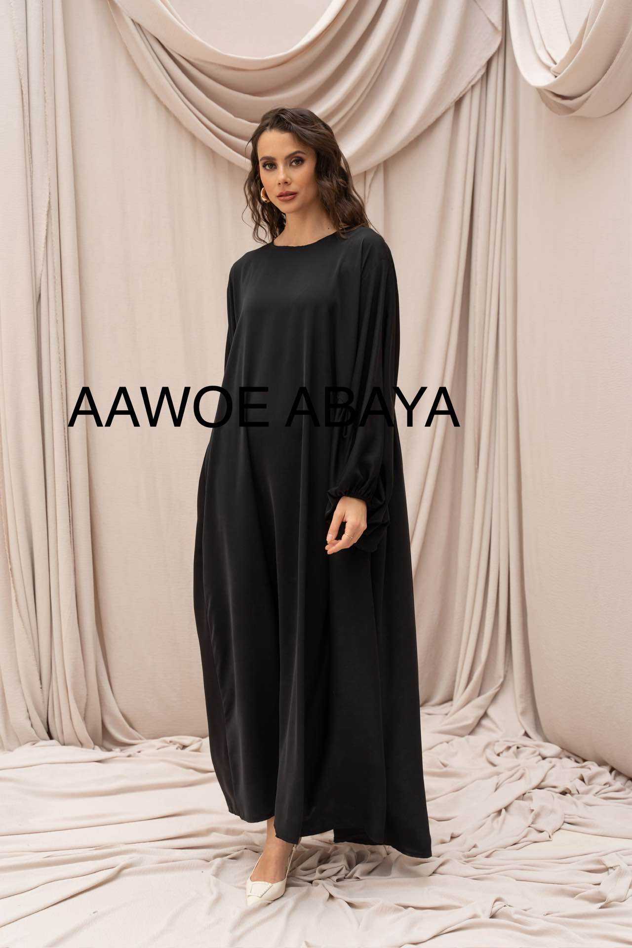 Aawoe Abaya - Wholesale Dress - Women's - Elegant Abaya Dress - 2466-ROB2