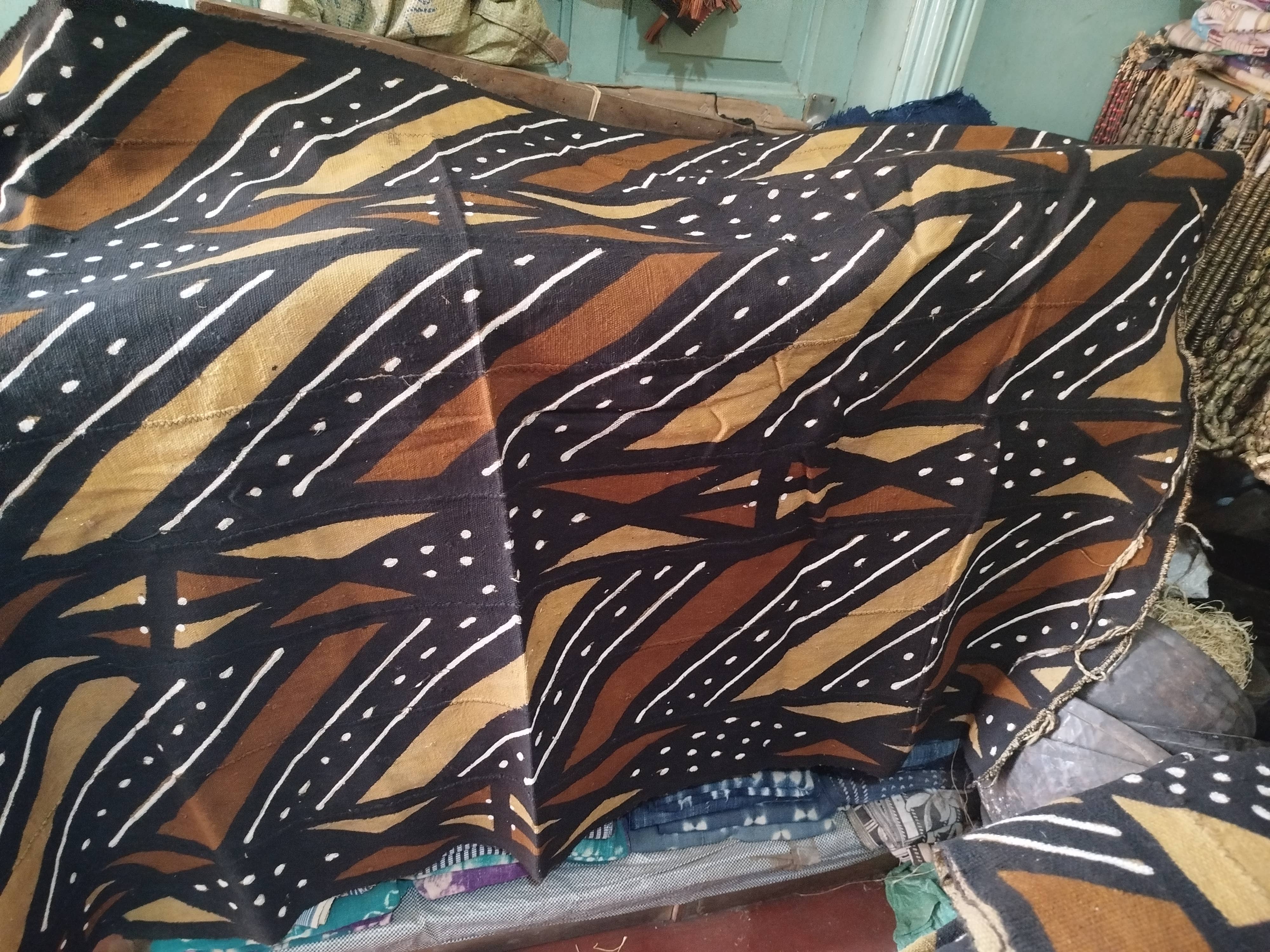 African Craft Collection - Wholesale Throw blanket - African Mudcloth Throws 2