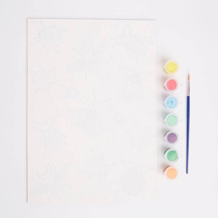 West Design Products – wholesale Painting/drawing – RHS Paint By Numbers For Kids, Multicoloured, A4, Bugs