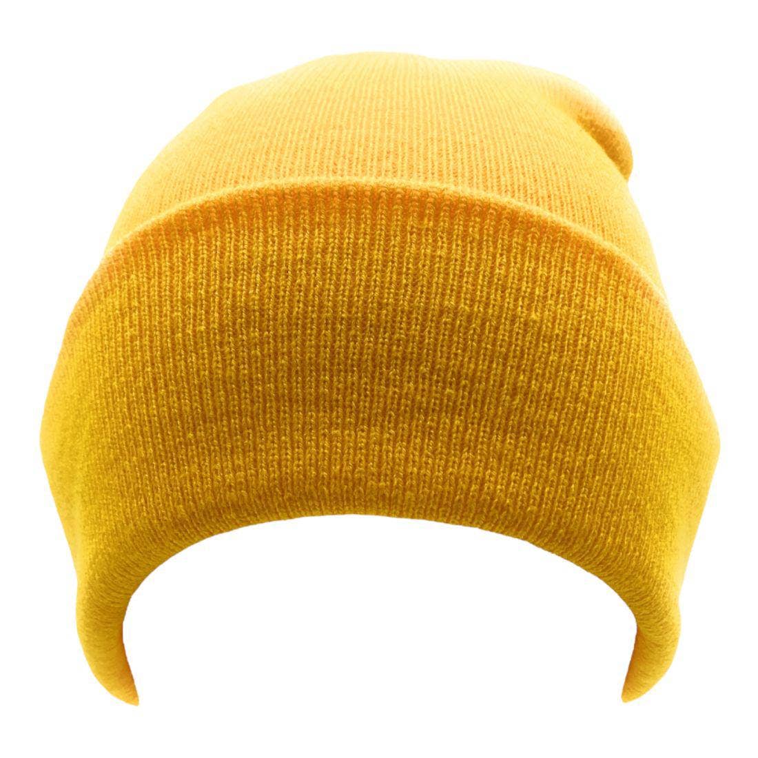 The Park Wholesale - Vente Bonnet – unisexe - Bonnets et bonnets de luge à revers en tricot doux, en vrac, multicolore, uni, blanc, vente en gros116