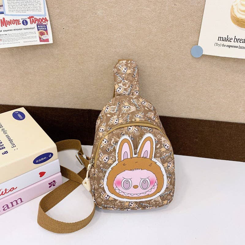 Little Trendy - Wholesale Crossbody Bag - Kids - Children's cute monster chest bag cartoon crossbody bag6