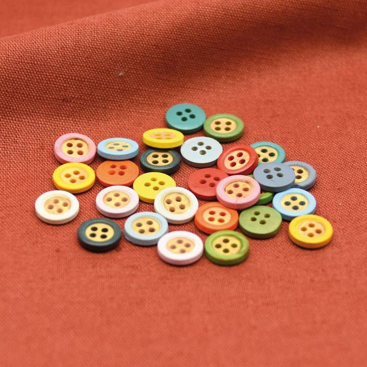 Bouton "Buis de couleurs" 10 mm pour la vente par LA DROGUERIE
