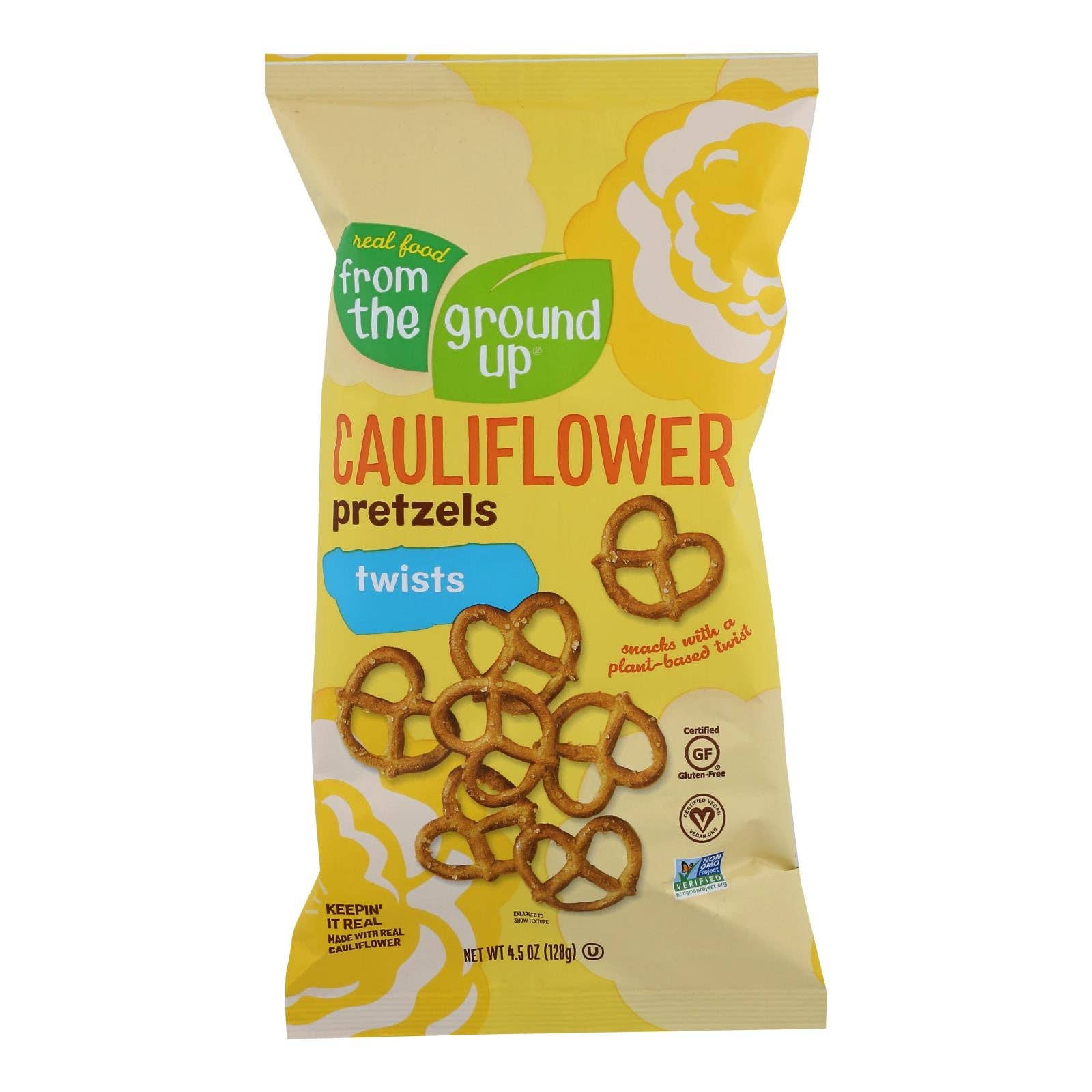 Everyday Supply Co - Wholesale Pretzels - Cauliflower Pretzel Sticks - Twist - 12 Pack - 4.5 Oz0