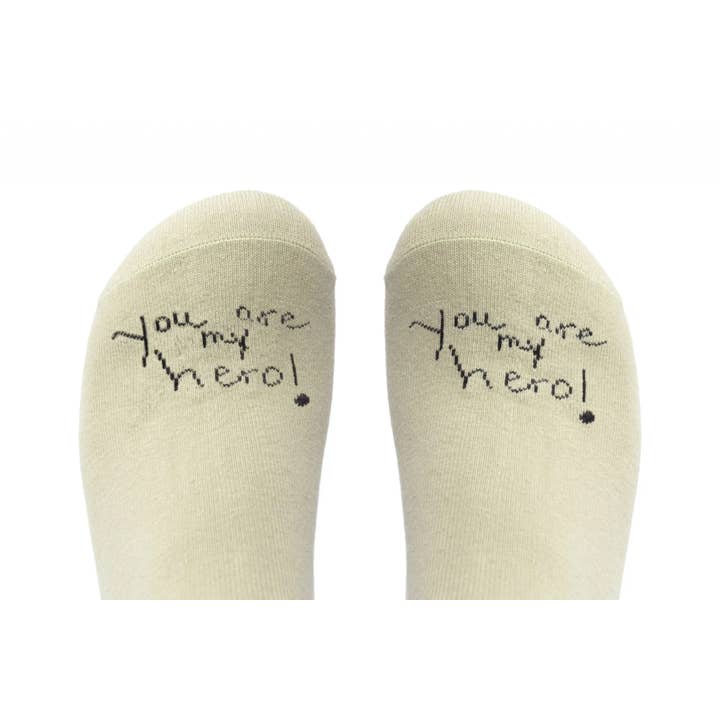 You Are My Hero for wholesale by Beedlebug Socks