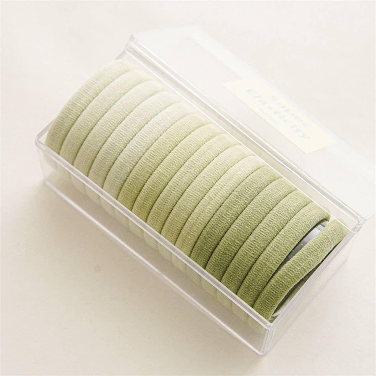 ACCITY - Wholesale Hair Tie - 15PCS/BOX SUPER STRETCHY ELASTIC HAIR TIES_CWAHA03354