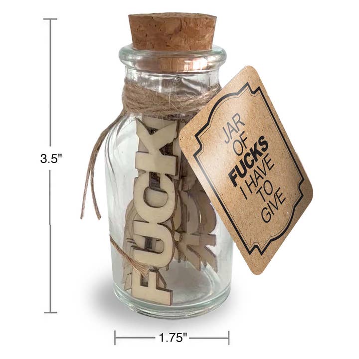 Little Genie Productions – wholesale Skämtpresent/liten present – Sista jävla burken med skit jag har att ge1