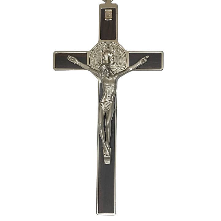 St Benedict Crusifix Wall Cross,3 Sizes and other Purchase Wholesale crucifix. Free Returns & Net 60 Terms on Faire trending on Faire.