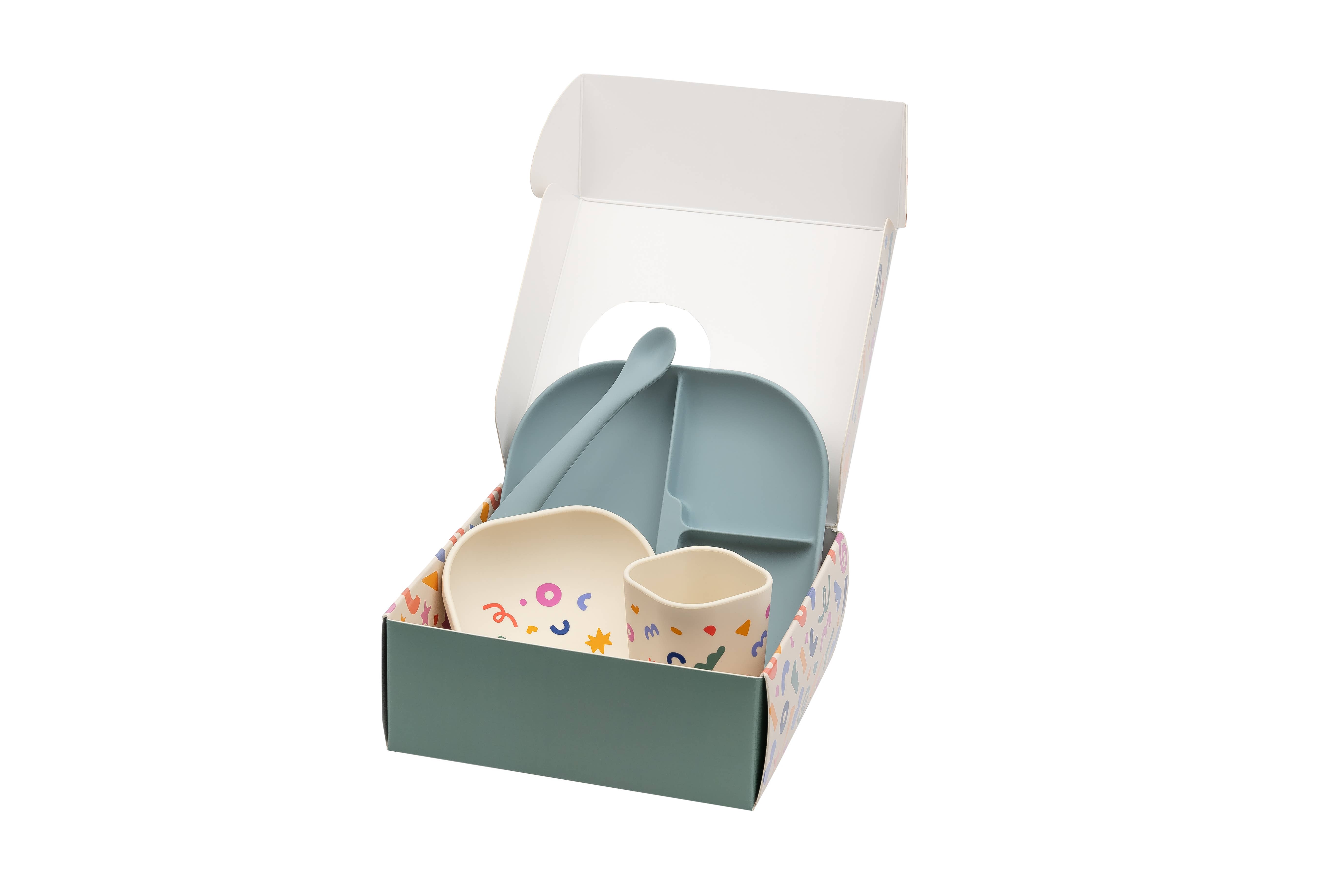 the cotton cloud - Vente Set de vaisselle – bébé - Set de vaisselle en silicone8