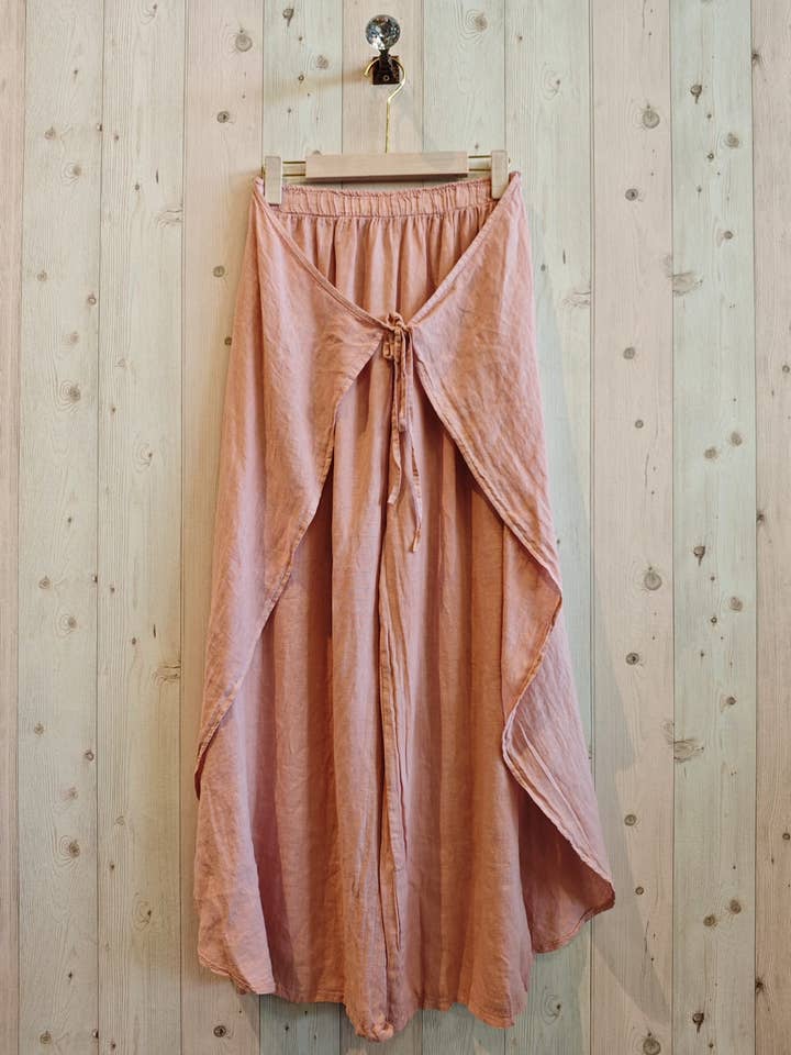 Linen & More - Venta al por mayor Pantalones - Mujer - REF 17452 PANTALON ESTILO PALEO LINO 100%