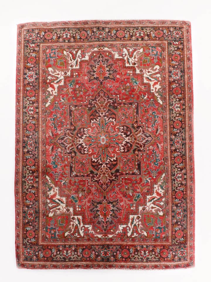 Tapis Heriz Persan | 6' 9" x 9' 6" pour la vente par Rug the Rock