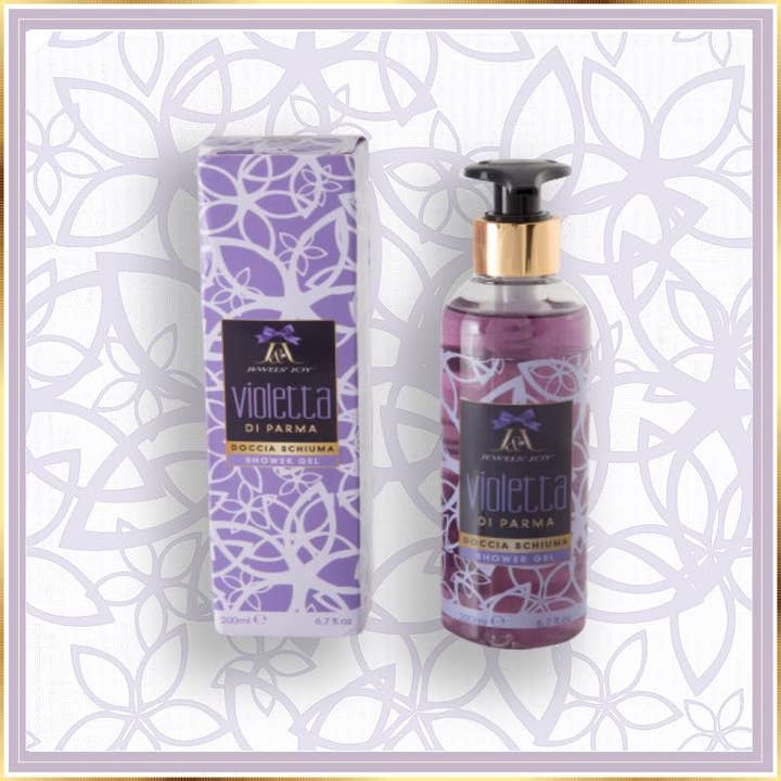 Violetta di Parma Body Wash 200 ml for wholesale by Violetta di Parma Jewels' Joy