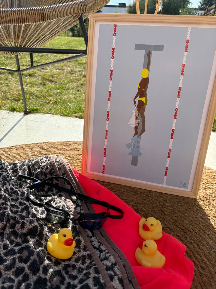 CRAWL FEMME -JAUNE pour la vente par Jam création