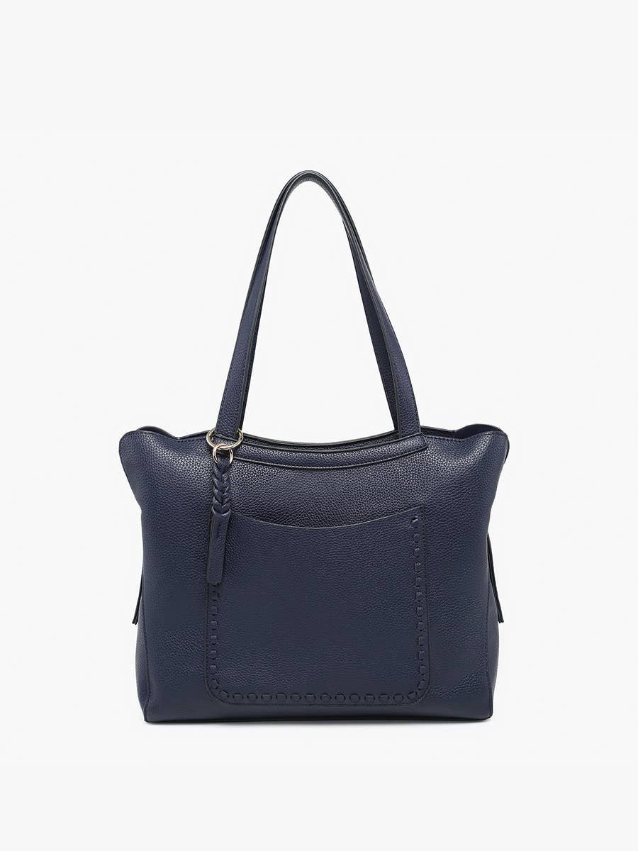 Jen & Co. - Vente Tote bag – femme - Sac à dos en cuir vieilli M2601 Hunter avec poche4