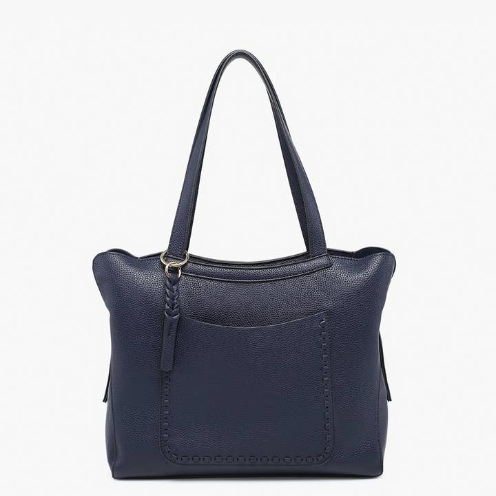 Jen & Co. - Vente Tote bag – femme - Sac à dos en cuir vieilli M2601 Hunter avec poche4
