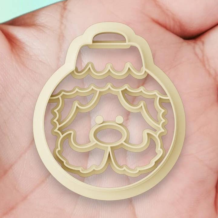 Christmas Ornament 10 2025 Christmas Clay Cutter 3d printed for wholesale by Roussell Prints and Demand LLC