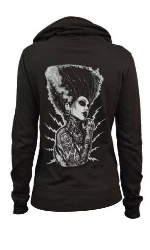 Black Demon Love - Women's Zip Graphic Hoodie for wholesale on Faire3